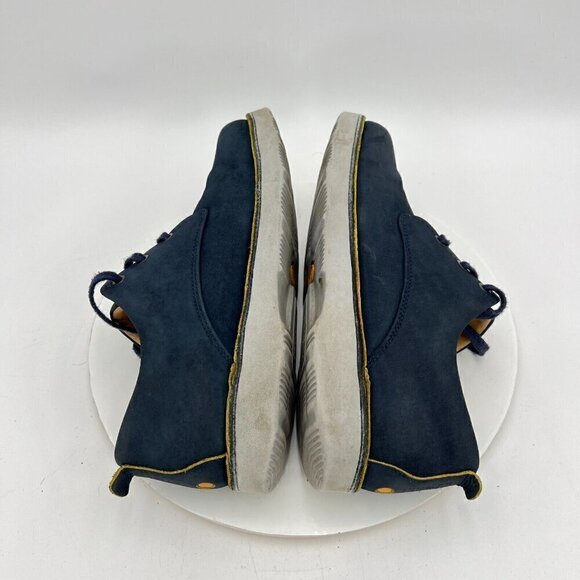 Samuel Hubbard 3216 Men Size 9.5M Blue Navy Suede Lace Up Derby Casual Shoes main image 13